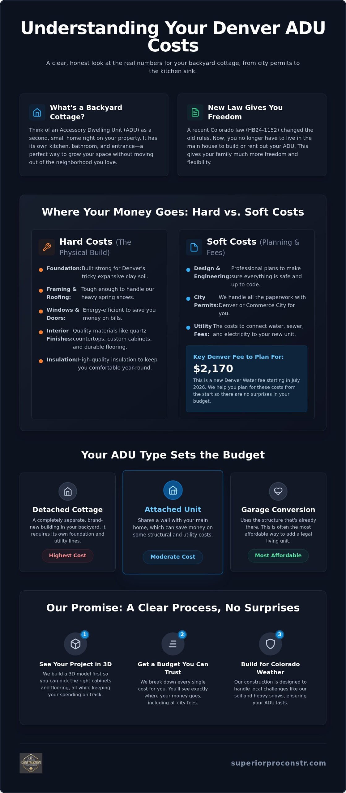 ADU Construction Cost in Denver: Your 2026 Planning Guide